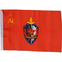 Флаг ВЧК-КГБ 90х145 см без древка (10 шт/бл) - фото 87557
