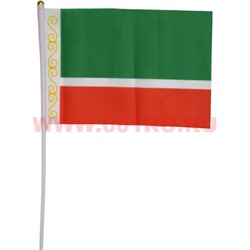 Флаг Чеченской Республики 30х45 см (12 шт/бл) - фото 87587