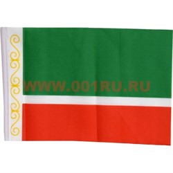Флаг Чеченской Республики 90х145 см без древка (10 шт/бл) - фото 87675