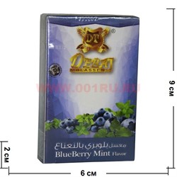 Табак для кальяна Debaj 50 гр "Blueberry Mint" (ОАЭ) черника с мятой - фото 88337