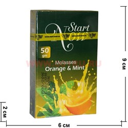 Start Now «Orange & Mint» 50 грамм табак для кальяна (Иордания) Старт Нау Орандж и Мята - фото 88359