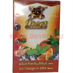 Табак для кальяна Debaj 50 гр "Ice Orange & Mint" (ОАЭ) апельсин со льдом и мятой - фото 88380