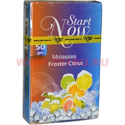 Start Now «Froster Citrus» 50 грамм табак для кальяна (Иордания) Старт Нау Цитрусовые со льдом - фото 88498