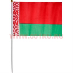 Флаг Республики Беларусь 16х24 см, 12 шт/бл - фото 89299