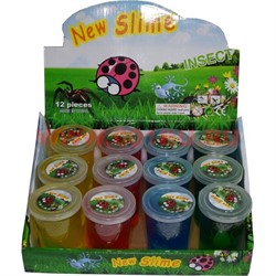 Лизун-пердушка с насекомыми 12 шт/уп - фото 89671