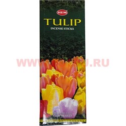 Благовония HEM Tulip (тюльпан) 6 шт/уп, цена за уп - фото 89684
