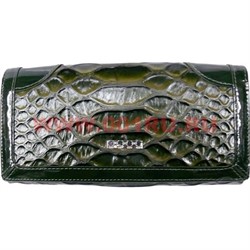 Кошелек женский Bobi Diqi на кнопке, лак цвета миксом - фото 90134