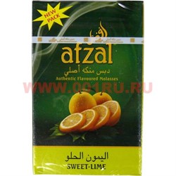 Табак для кальяна Afzal 50 гр "Сладкий Лайм" (Индия) Sweet Lime (табак афзал) - фото 90457