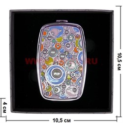 Зеркало женское "Жемчужины" со стразами - фото 90493