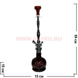 Кальян на 1 трубку Mya "Thunder II" 60 см - фото 90577