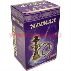 Кальян на 2 трубки «Елочка» 48 см, цвета в ассортименте - фото 91378
