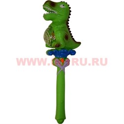 Игрушка светяшка «динозавр» со звуком 2 цвета - фото 91412