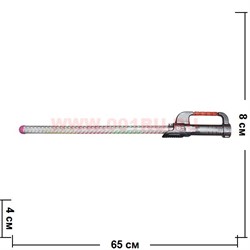 Светящийся меч со звуком 65 см - фото 91544
