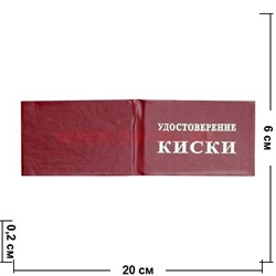 Прикол "Удостоверение киски" - фото 92096