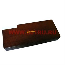 Набор для покера в деревянной коробке - фото 92237