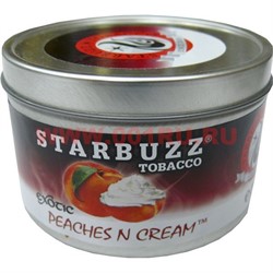 Табак для кальяна оптом Starbuzz 100 гр "Персик со сливками" (USA) - фото 92528