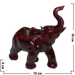 Слоник из полистоуна (NZ-8) модели в ассортименте, цена за 4 штуки - фото 92545