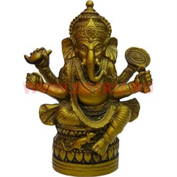 Ганеша из полистоуна (JN-147) 13,5 см высота (60 шт/кор) - фото 92560