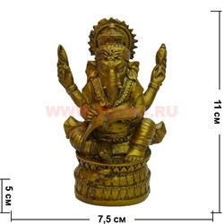 Ганеша из полистоуна (NS-50) высота 10 см - фото 92567