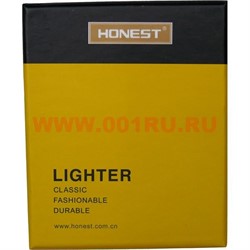 Зажигалка газовая Honest в коробочке - фото 92706
