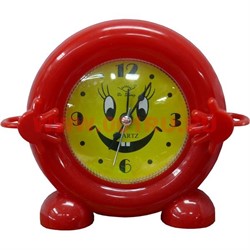 Часы будильник оптом 3 цвета кварцевые - фото 92726