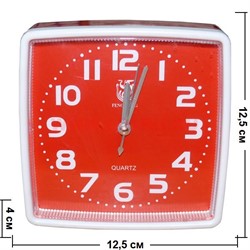 Часы будильник оптом 3 цвета кварцевые - фото 92739