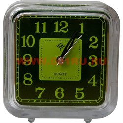 Часы будильник кварцевые квадратные - фото 92787