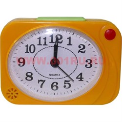 Часы будильник кварцевые прямоугольные - фото 92817