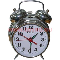 Часы будильник механические большие 13,5 см - фото 92848