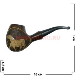 Трубка деревянная из груши - фото 92961