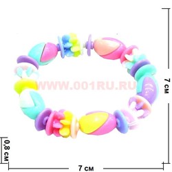 Браслет детский "Ракушка" (T-888) и другие виды 12 шт/упаковка - фото 93290