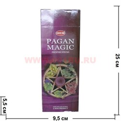 Благовония HEM "Pagan Magic" (Языческая Магия) 6 шт/уп, цена за уп - фото 93362