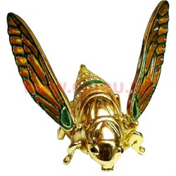 Шкатулка со стразами "Цикада" - фото 93842