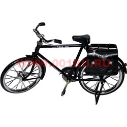 Зажигалка газовая "Велосипед" черный - фото 94035