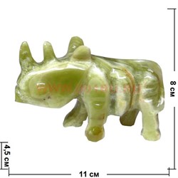 Носорог 7см, оникс (4 дюйма) - фото 94120
