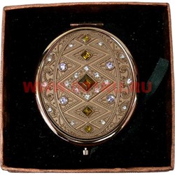 Зеркало косметическое, карманное, овальное  (Z-1330) - фото 94191