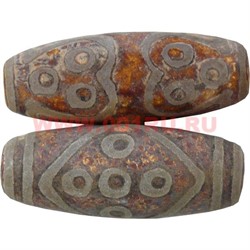 Бусина Дзи "11 глаз" 5,7 см - фото 94204