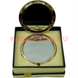 Зеркало косметическое, карманное со стразами  (Z-1375) - фото 94279