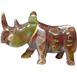 Носорог 12см, оникс (6 дюймов) - фото 94374