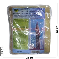 Сетка дверная москитная оптом 94х210 см, цвета в ассортименте (с липучками) - фото 94434