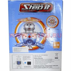 Игрушка "робот" музыкальная крутящаяся - фото 94439