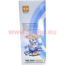 Игрушка "робот" музыкальная крутящаяся - фото 94440