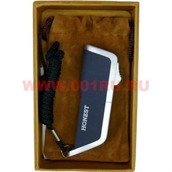 Зажигалка газовая Honest (L-336) с ремешком - фото 94714