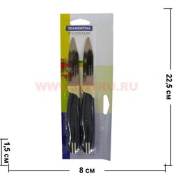 Нож кухонный Tramontina Multicolor (7,5 см лезвие) цена за 12 штук - фото 94807