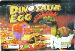 Динозавры растущие из яйца 12 шт/упаковка - фото 95261