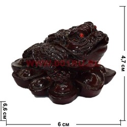 Жаба красная 5 см (HN-606) 100 шт/кор - фото 95304