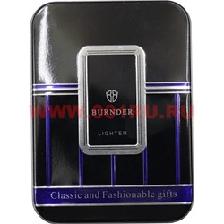 Зажигалка кремневая Burnder в жестяной коробочке - фото 95464