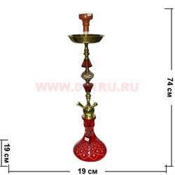 Кальян Фараон, Ager (М-139) на 1 трубку "пирамида" (74 см высота) - фото 96103