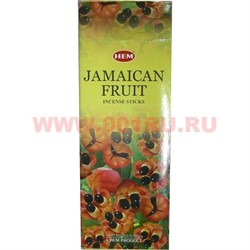 Благовония HEM "Ямайские фрукты", цена за уп из 6 шт - фото 96168