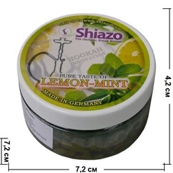 Кальянные камни Shiazo паровые 100 гр "Лимон с мятой" (Германия) Шиазо - фото 96245